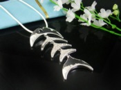 SPN0045 Fashion Silver Rhinestone Necklace